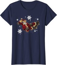 Skateboard Weihnachtsmann - Skate Trick für Weihnachten T-Shirt