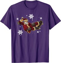 Skateboard Weihnachtsmann - Skate Trick für Weihnachten T-Shirt