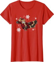 Skateboard Weihnachtsmann - Skate Trick für Weihnachten T-Shirt