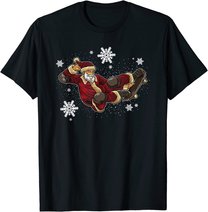 Skateboard Weihnachtsmann - Skate Trick für Weihnachten T-Shirt