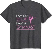 Ich bin nicht klein Ich bin eine Turnerin |Gymnastik Turnen T-Shirt