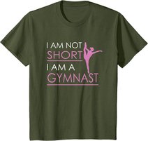 Ich bin nicht klein Ich bin eine Turnerin |Gymnastik Turnen T-Shirt