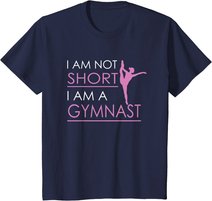 Ich bin nicht klein Ich bin eine Turnerin |Gymnastik Turnen T-Shirt