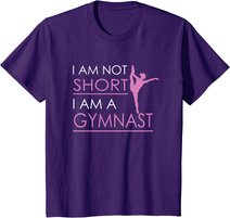 Ich bin nicht klein Ich bin eine Turnerin |Gymnastik Turnen T-Shirt