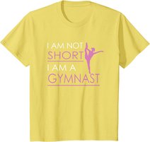 Ich bin nicht klein Ich bin eine Turnerin |Gymnastik Turnen T-Shirt