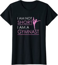 Ich bin nicht klein Ich bin eine Turnerin |Gymnastik Turnen T-Shirt