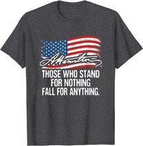 T-Shirt Alexander Hamilton | USA Amerika Zitat Spruch T-Shirt