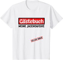 Jugendweihe Junge Mädchen Gästebuch Konfirmation Geschenk T-Shirt