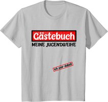Jugendweihe Junge Mädchen Gästebuch Konfirmation Geschenk T-Shirt