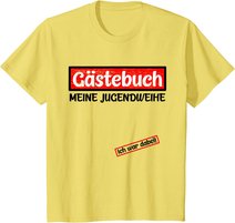 Jugendweihe Junge Mädchen Gästebuch Konfirmation Geschenk T-Shirt