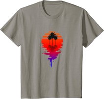 Synthwave Retro Nostalgie Sonne 90er Vaporwave Outrun T-Shirt