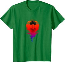 Synthwave Retro Nostalgie Sonne 90er Vaporwave Outrun T-Shirt