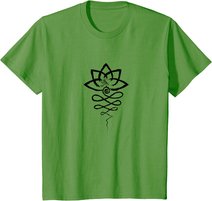 Spirituelles Symbol Unalome T-Shirt