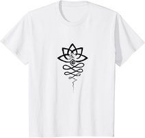 Spirituelles Symbol Unalome T-Shirt