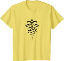 Spirituelles Symbol Unalome T-Shirt