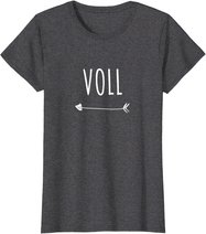 Rotze Voll Partnerlook Party Outfit JGA Bier Apres Ski T-Shirt
