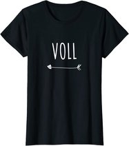 Rotze Voll Partnerlook Party Outfit JGA Bier Apres Ski T-Shirt