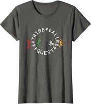 A Tribe Called Quest Official Circle Logo Grey T-Shirt