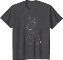 Dobermann Hund Hundebesitzer Hundeliebhaber Design Dobermann T-Shirt