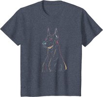 Dobermann Hund Hundebesitzer Hundeliebhaber Design Dobermann T-Shirt