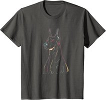 Dobermann Hund Hundebesitzer Hundeliebhaber Design Dobermann T-Shirt