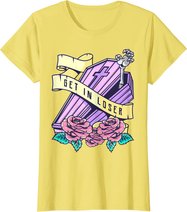 Get In Loser Coffin Pastel Goth Kawaii Halloween Aesthetic T-Shirt
