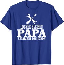 Herren Vatertag Sprüche Bester Dad, Vater Geschenk, Papas Reperatur T-Shirt