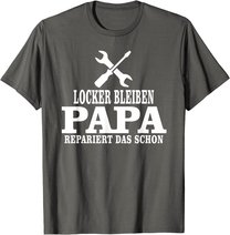 Herren Vatertag Sprüche Bester Dad, Vater Geschenk, Papas Reperatur T-Shirt