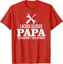 Herren Vatertag Sprüche Bester Dad, Vater Geschenk, Papas Reperatur T-Shirt