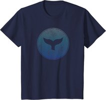 Save The Whales Sea Animal Killer Wal Tail Ocean Orca Wave T-Shirt