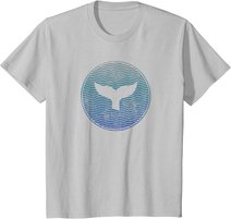Save The Whales Sea Animal Killer Wal Tail Ocean Orca Wave T-Shirt