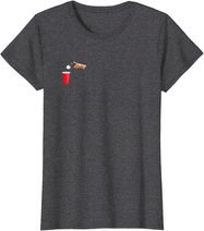beer pong Trinkspiel beerpong Trinkspruch bier pong Geschenk T-Shirt