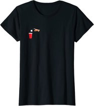 beer pong Trinkspiel beerpong Trinkspruch bier pong Geschenk T-Shirt