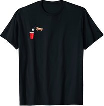 beer pong Trinkspiel beerpong Trinkspruch bier pong Geschenk T-Shirt