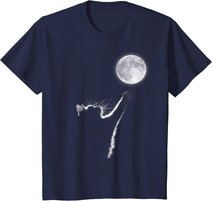 Katzen Liebhaber, Katze und Mond Katzen Mutter Geschenke T-Shirt