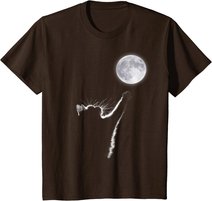 Katzen Liebhaber, Katze und Mond Katzen Mutter Geschenke T-Shirt