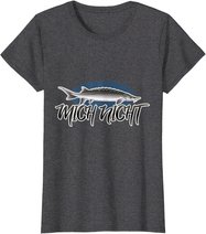 Stör mich nicht Fisch Angler lustiges Geschenk T-Shirt