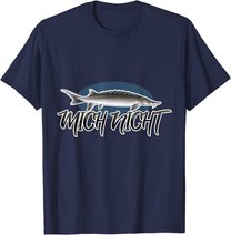 Stör mich nicht Fisch Angler lustiges Geschenk T-Shirt