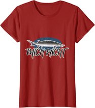 Stör mich nicht Fisch Angler lustiges Geschenk T-Shirt