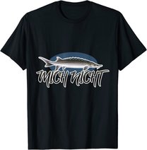 Stör mich nicht Fisch Angler lustiges Geschenk T-Shirt