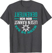Kapitän Segeln Schifffahrt Kentern Skipper Spruch T-Shirt