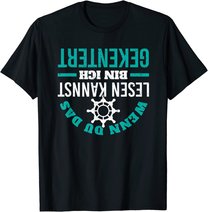 Kapitän Segeln Schifffahrt Kentern Skipper Spruch T-Shirt