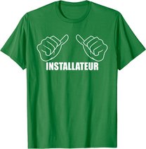 Herren Beruf Heizungsinstallateur Handwerker Spruch Installateur T-Shirt