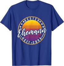 Herren Bester Ehemann seit 2008 - 12 Hochzeitstag Perlenhochzeit T-Shirt