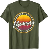 Herren Bester Ehemann seit 2008 - 12 Hochzeitstag Perlenhochzeit T-Shirt