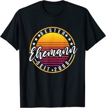 Herren Bester Ehemann seit 2008 - 12 Hochzeitstag Perlenhochzeit T-Shirt
