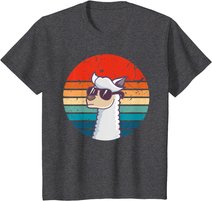 Lustiges Alpaka, Lama T-Shirt Geschenke: Vintage, Retro Tier T-Shirt