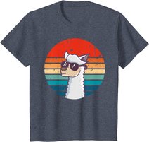 Lustiges Alpaka, Lama T-Shirt Geschenke: Vintage, Retro Tier T-Shirt