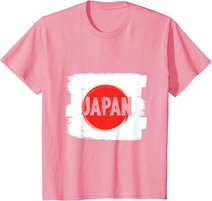 Japanische Flagge, japanische Kunst Samurai Kimono Anime Geisha Manga T-Shirt