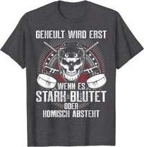 Lustiger Eishockey Totenkopf Skull Spruch Sport Geschenk T-Shirt